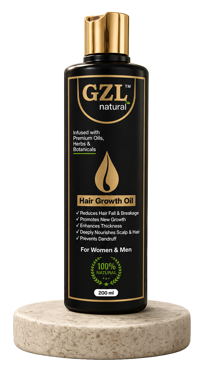 GZL Natural  	Hair Growth Oil